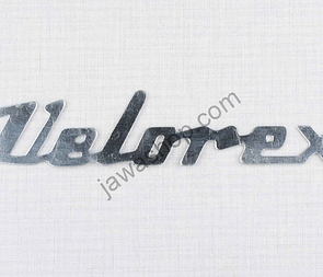 Logo Velorex 150x33x1mm (Al) (Velorex) / 