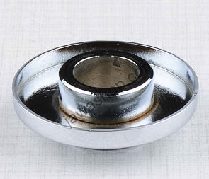 Cover of front wheel bearing - chrome (CZ 125 150 C) / 