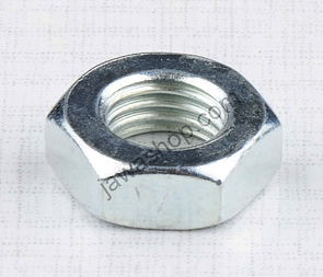 Nut of primary chain wheel M12x1,5 (Jawa 50 Pionyr) / 