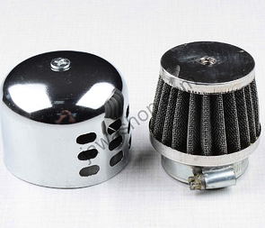 Air filter Sport D35 with cover - straight, small (Jawa CZ 125 175 250 350) / Air filter Sport D35 with cover - straight, small (Jawa CZ 125 175 250 350) /