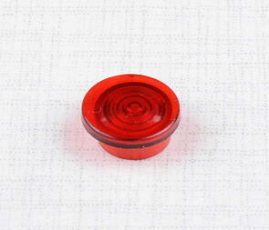 Control bulb shield - red (Jawa 350 634 638 639 640) / 