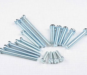 Engine bolt pack - 18 pcs (Jawa 350 Kyvacka) / 