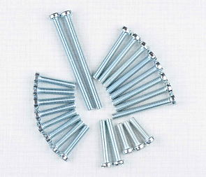 Engine bolt pack - 23 pcs (CZ 125 175 250 Kyvacka) / 