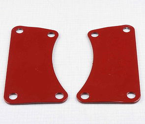 Engine bracket set - bent, painted (Jawa 250 350 Panelka) / 