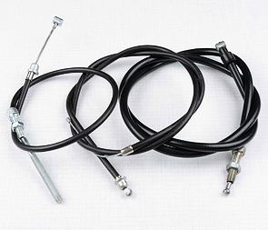 Bowden cable set (Jawa Mosquito) / 
