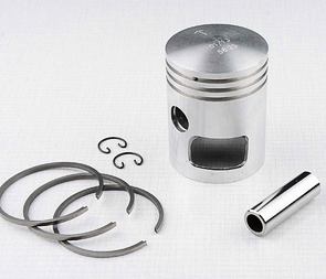 Piston set 58.00 - 60.00mm, pin 16mm - LEFT (Jawa 350 - 6V) / 