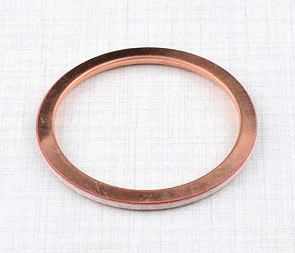 Sealing ring of exhaust pipe - copper (Jawa 250 350) / 