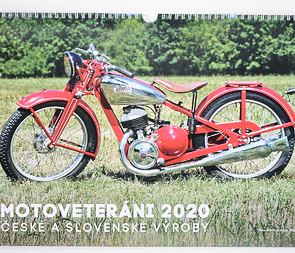 Calendar 2020 - wall 420x300mm (Jawa 250 350 CZ 125 175) / 
