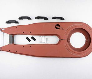 Secondary chain cover - base paint (CZ 125 175 250 Kyvacka) / 