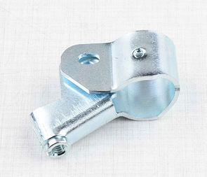 Lever bracket with thread - left, zinc (Jawa 50 Pionyr Babetta) / 