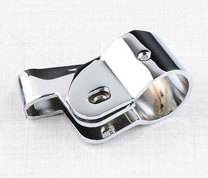 Lever bracket - right, chrome (Jawa 50 Pionyr Babetta) / 