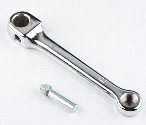 Pedal arm with wedge pin - Right (Jawa 50 Babetta 207 210) / 