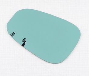 Glass of oval rearview mirror (Jawa CZ 125 175 250 350 Kyvacka) / 