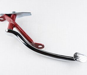 Rear brake pedal - complete (Jawa 350) / 