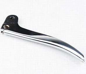 Clutch lever L - chrome (Jawa 250 350 Perak, CZ 125 150 C) / 