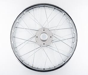 Rear wheel - complete (Jawa 50 Babetta 207 210) / 