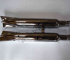 Exhaust silencer set (Jawa Perak) / Exhaust silencer set (Jawa Perak) /