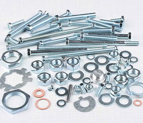 Engine bolt & nut pack (Jawa 350 type 360) / 