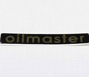 Sticker Oilmaster 120x20mm (3D) (Jawa) / 