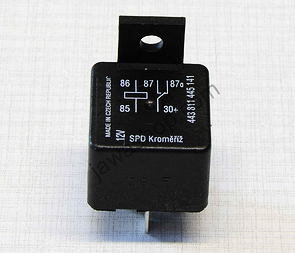 Relay connecting/disconnecting 12V 30A (Jawa CZ 125 175 250 350) / Relay connecting/disconnecting 12V 30A (Jawa CZ 125 175 250 350) /