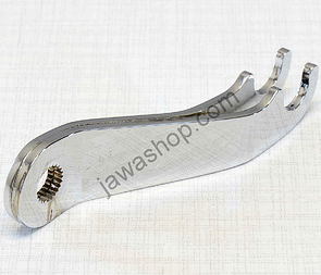 Brake arm lever - front (Cr) (Jawa Pionyr 550) / 