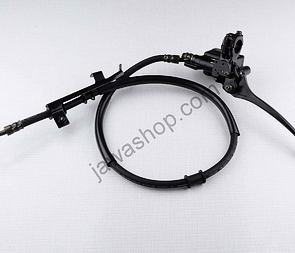 Front brake pump with lever and brake hose (Jawa 350 639 640) / 