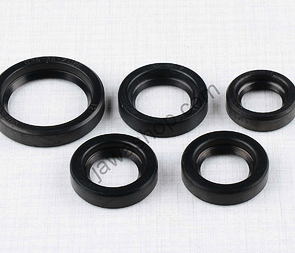 Sealing ring of engine - set, 5pcs (Jawa 50 Babetta 207) / 