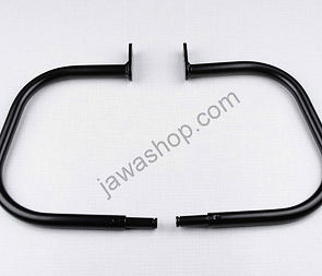 Rear handle L+R set - black (Jawa 350 640) / 