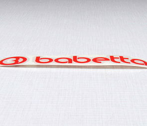 Sticker Babetta 135x25mm - red (Babetta) / 