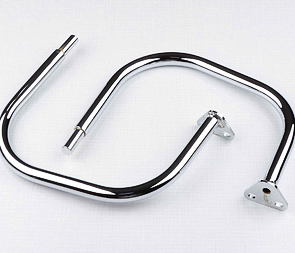 Rear handle L+R set - chrome (Jawa 350 638 639) / 