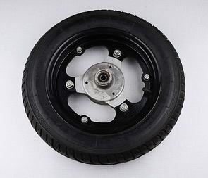 Front wheel 10" with tyre 10" - 3.00 (Stella) / 