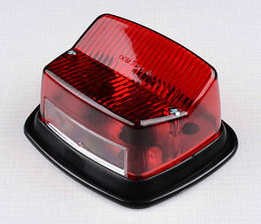 Tail lamp with plastic pad - complete (Jawa 634, CZ 477) / 