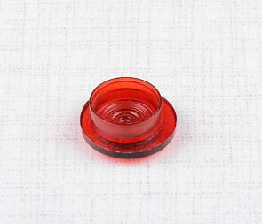 Control bulb shield - red (Jawa 350 634 638 639 640) / 