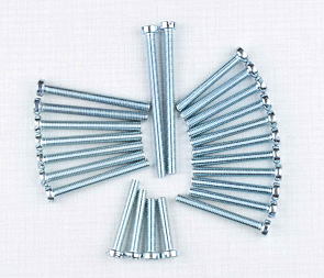 Engine bolt pack - 24 pcs (CZ 125, 175) / Engine bolt pack - 24 pcs (CZ 125, 175) /