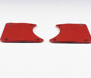 Engine bracket set - bent, painted (Jawa 250 350 Panelka) / 