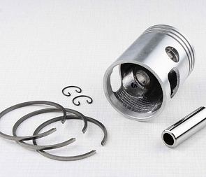 Piston set 58.00 - 60.00mm, pin 16mm - LEFT (Jawa 350 - 6V) / 