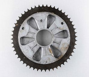 Rear chain wheel - 52t (Jawa CZ 125 175 250 350 634-640) / 