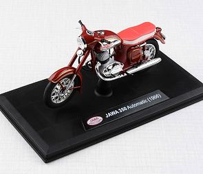 1:18 scale model Jawa 350 Automatic (1966) - RED / 