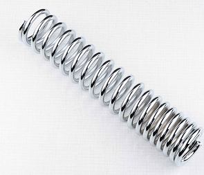 Spring of rear shock - chrome, progress (Jawa 638 - 640) / 