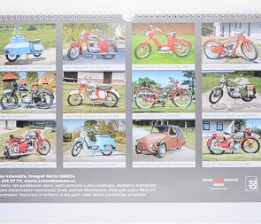 Calendar 2020 - wall 420x300mm (Jawa CZ 125 175 250 350) / 