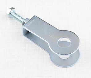 Chain adjuster - left (Jawa 50 Pionyr 21 23) / 