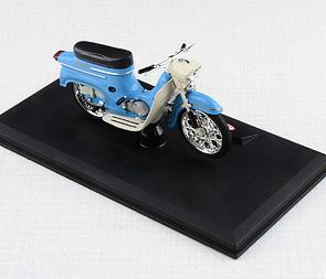 1:18 scale model Jawa 50 Pionyr type 20 - BLUE / 