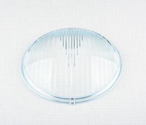 Glass lens of head lamp (CZ 125,150 B,C,T) / 
