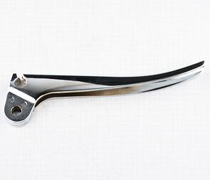 Clutch lever L - chrome (Jawa 250 350 Perak, CZ 125 150 C) / 