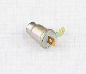 Bulb socket BA9S dual connector (Jawa CZ 125 175 250 350) / 