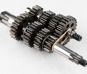 Gearbox, transmission - complete (Jawa 250 350 Kyvacka Panelka) / 