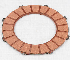 Clutch plate - ferodo (Jawa 250 350 Panelka) / 