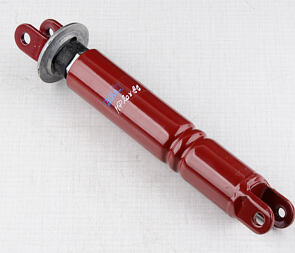 Rear shock - plain, red (Jawa CZ 125 175 250 350 Kyvacka) /  Rear shock - plain, red (Jawa CZ 125 175 250 350 Kyvacka) /