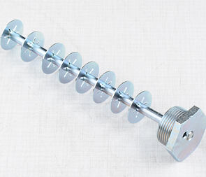 Nut of front fork tube with screen (Jawa 250 350 Panelka) / 