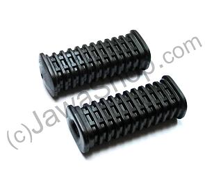 Footrest rubber sleeve set front (Jawa 634, CZ 476) / 